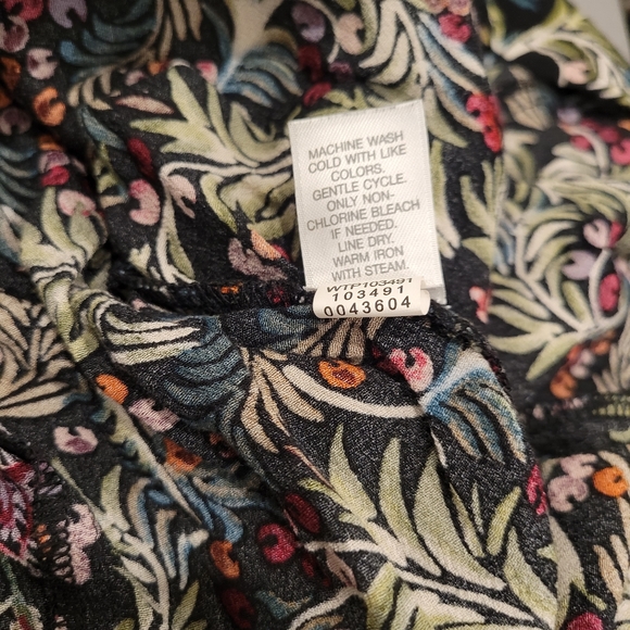 J.Jill Women's Floral Paisley Boho Tunic Top Size M - Picture 8 of 8